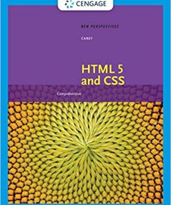 New Perspectives on HTML 5 and CSS Comprehensive 8th