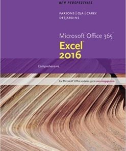 New Perspectives Microsoft Office 365 038 Excel 2016 Comprehensive