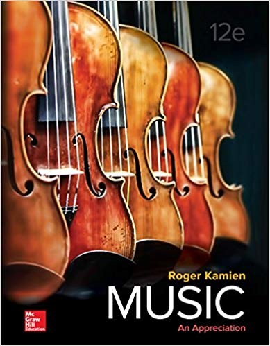 Music An Appreciation 12th by Roger Kamien