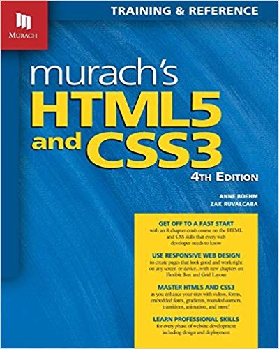 Murach8217s HTML5 and CSS3 4th by Anne Boehm