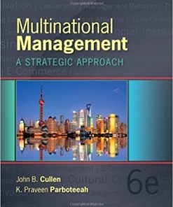Multinational Management 6th Ediiton by Cullen