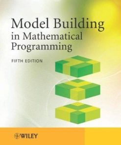Model Building In Mathematical Programming 5Th