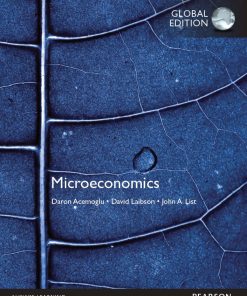 Microeconomics 1st 1E Daron Acemoglu