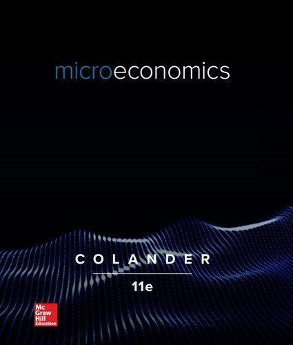 Microeconomics 11Th Colander