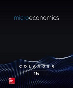 Microeconomics 11th by David Colander