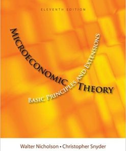 Microeconomic Theory Basic Principles Extensions 11th