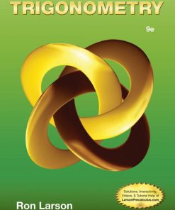 Trigonometry 9th 9E Ron Larson