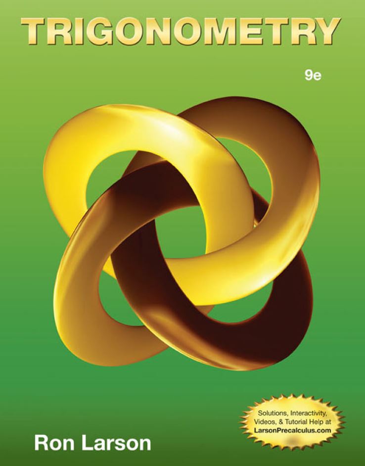 Trigonometry 9th 9E Ron Larson