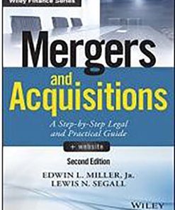 Mergers and Acquisitions Website 2nd 2E Edwin Miller