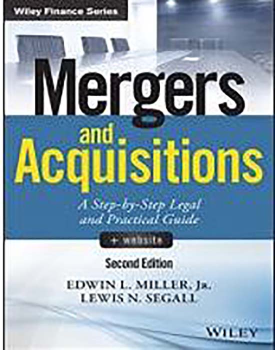 Mergers and Acquisitions Website 2nd 2E Edwin Miller