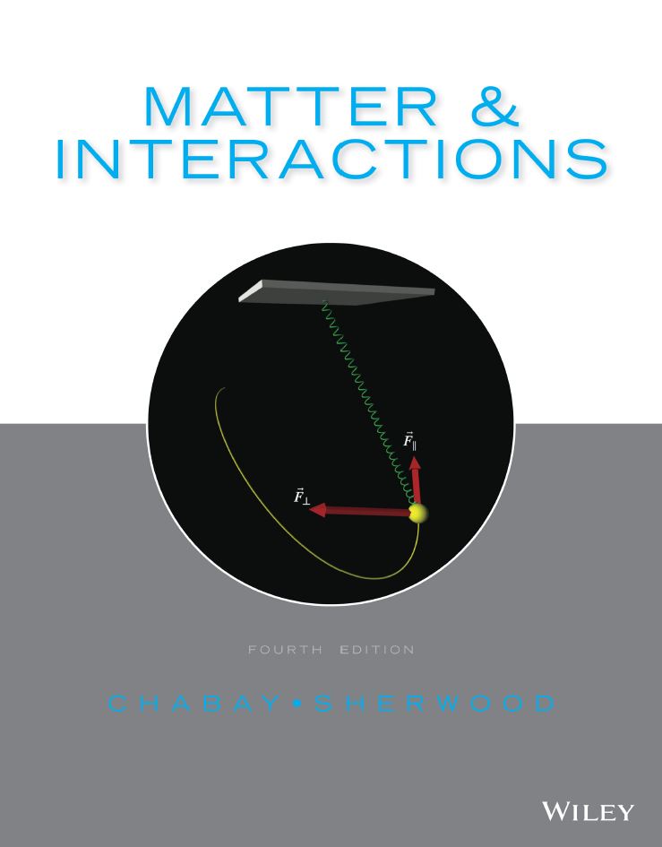 Matter and Interactions 4th 4E Ruth Chabay