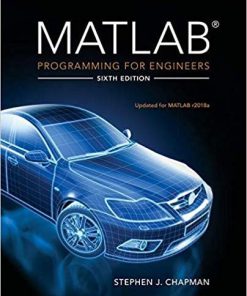 MATLAB Programming for Engineers 6th