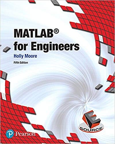 MATLAB for Engineers 5th by Holly Moore