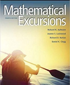 Mathematical Excursions 4th by Richard N Aufmann