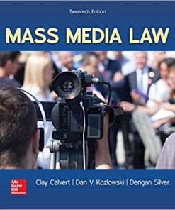 Mass Media Law 20th by Don Pember