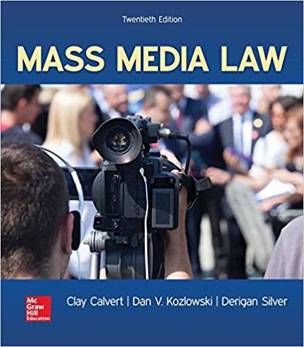 Mass Media Law 20th by Don Pember