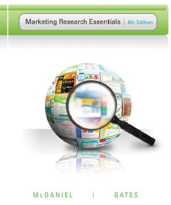 Marketing Research Essentials 8th 8E Carl McDaniel