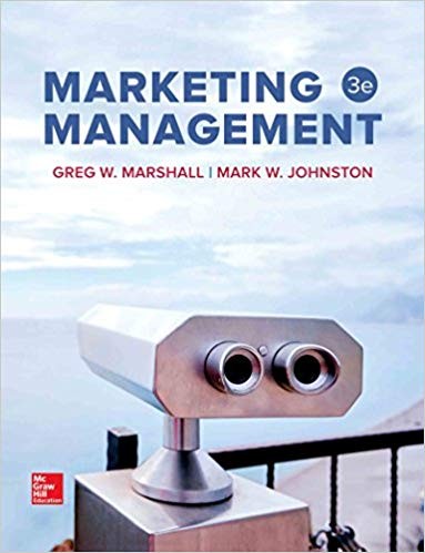 Marketing Management 3rd by Greg Marshall