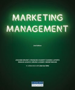 Marketing Management 2nd 2E Johanne Brunet