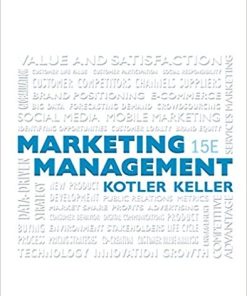 Marketing Management 15th by Philip T Kotler