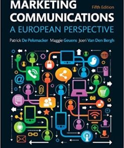 Marketing Communications A European Perspective 5rd