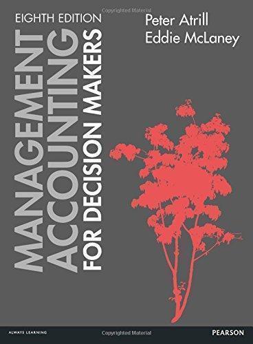 Mangement Accounting For Decision Makers 8Th
