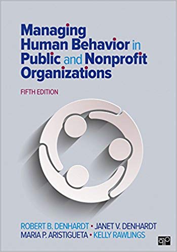 Managing Human Behavior in Public and Nonprofit Organizations Fifth