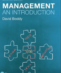Management An Introduction 7th 7E David Boddy