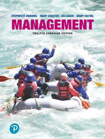 Management Twelfth 12th Canadian by Stephen P Robbins