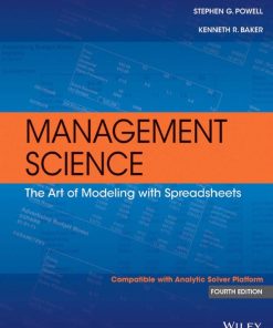 Management Science 4th 4E Stephen Powell