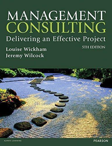 Management Consulting Delivering An Effective Project 5Th