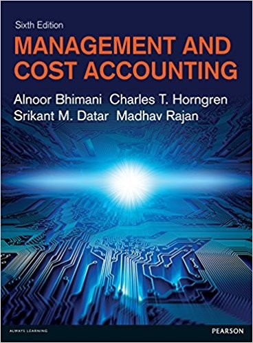 Management and Cost Accounting 6th