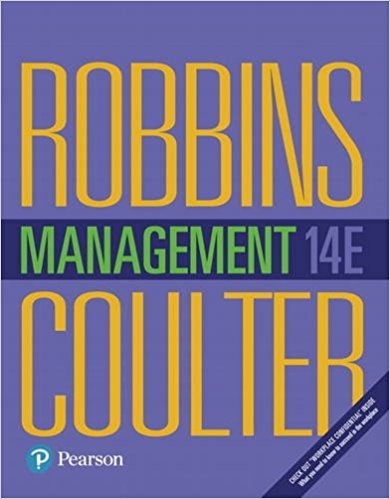 Management 14th By Stephen P Robbins