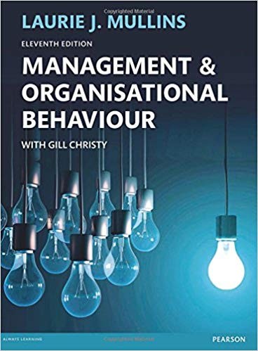 Management 038 Organisational Behaviour 11th
