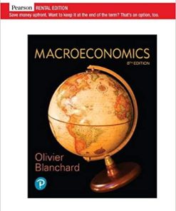 Macroeconomics 8th by Olivier Blanchard