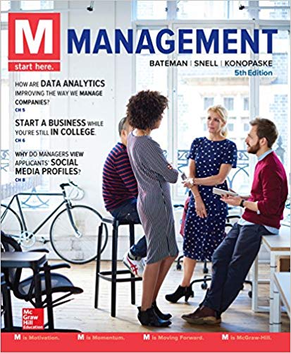 M Management 5th by Thomas Bateman