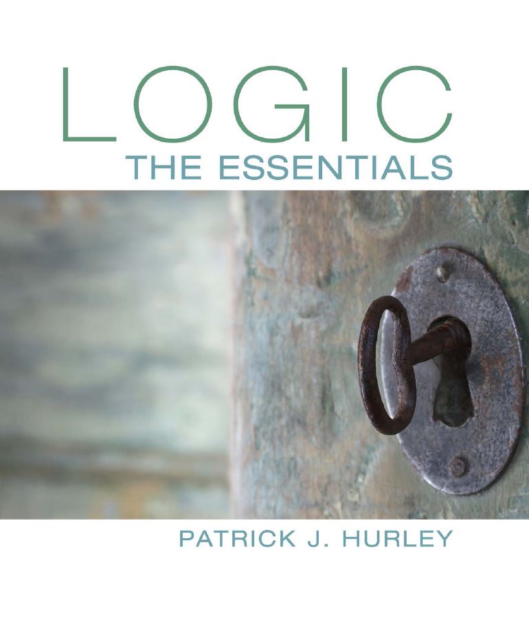 Logic The Essentials 1st 1E Patrick Hurley