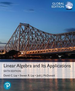 Linear Algebra and Its Applications 6th 6E David Lay