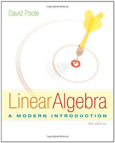 Linear Algebra A Modern Introduction 4Th