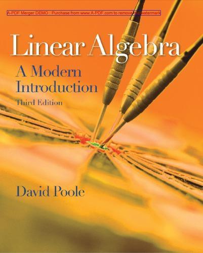 Linear Algebra A Modern Introduction 3Rd