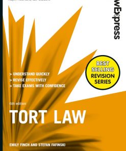 Tort Law 6th 6E Emily Finch Stefan Fafinski