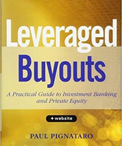 Leveraged Buyouts A Practical Guide to Investment Banking and Private Equity