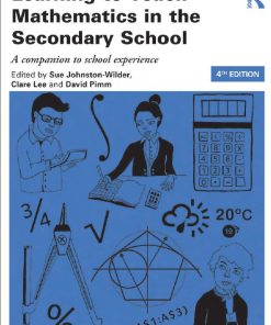 Learning to Teach Mathematics in the Secondary School 4th 4E Sue Wilder
