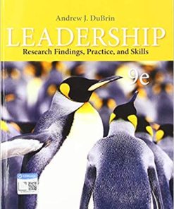 Leadership Research Findings Practice and Skills 9th