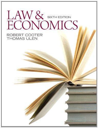 Law And Economics 6Th