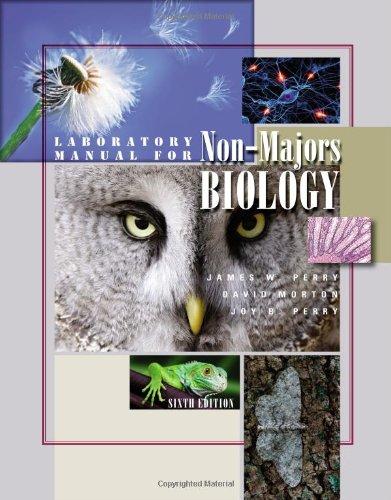 Laboratory Manual For Non Majors Biology 6Th