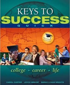 Keys to Success Quick by Carol J Carter