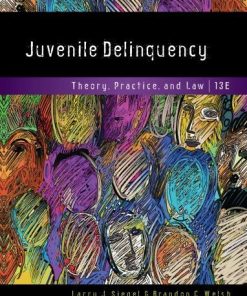 Juvenile Delinquency Theory Practice And Law 13Th
