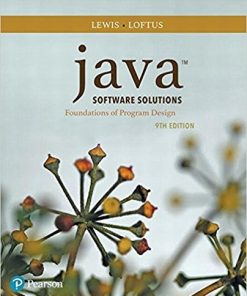 Java Software Solutions 9th by John Lewis