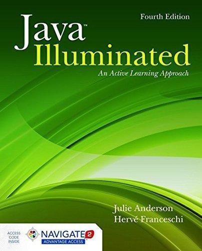 Java Illuminated An Active Learning Approach 4Th